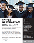 An image of the "Graduating Students" flyer template for HBCU schools.