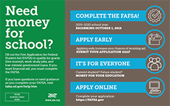 An image of the FAFSA Flyer.