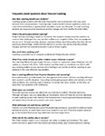 An image of the Frequently Asked Questions document.