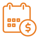 An image of a calculator and dollar sign used to illustrate "Loan Repayment".