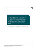 An image of the introduction document for the English-Spanish Glossary.