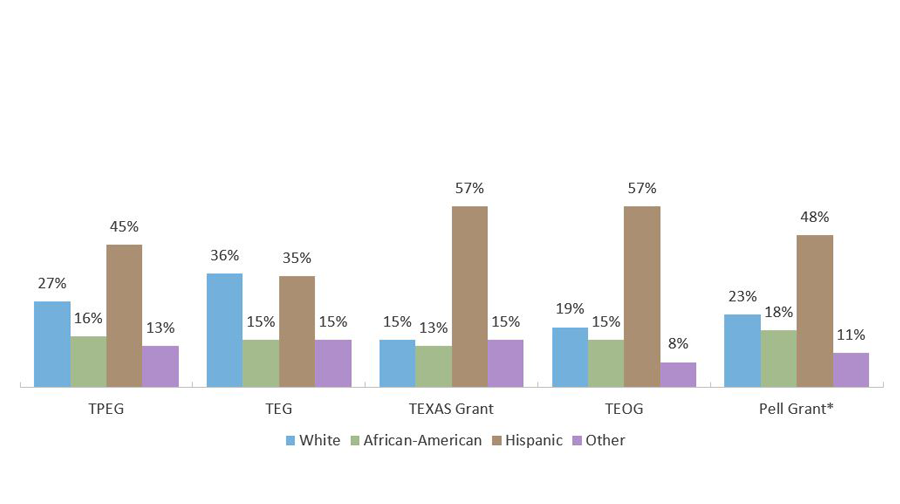 Fiscal Year 2018-2019 Grant Program Recipients by Ethnicity