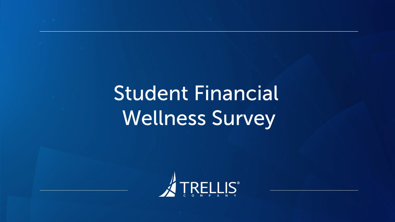 Screenshot from Webinar, "Results from Student Financial Wellness Survey".