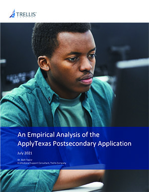 An Empirical Analysis of the ApplyTexas Postsecondary Application