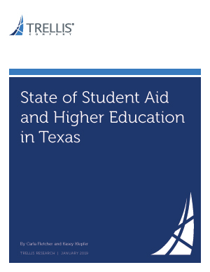 State of Student Aid and Higher Education in Texas, 2019