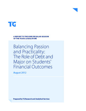 Balancing Passion and Practicality: The Role of Debt and Major on Students' Financial Outcomes