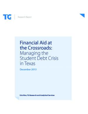 Financial Aid at the Crossroads: Managing the Student Debt Crisis in Texas