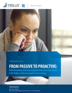 From Passive to Proactive: Understanding and Improving the Borrower Experience with Online Student Loan Exit Counseling