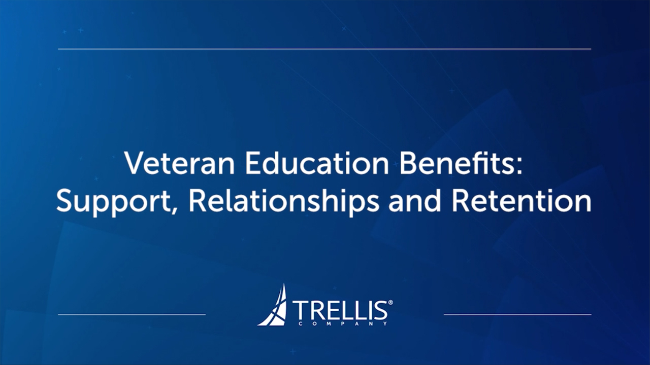 Webinar, Veteran Education Benefits